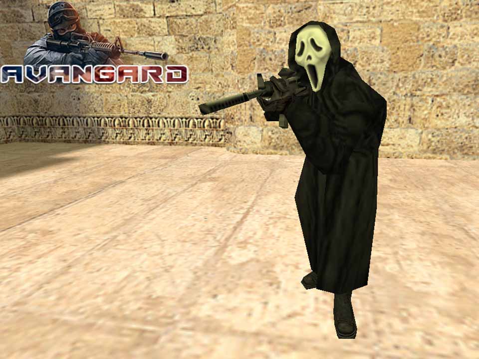 Модель игрока Ghostface для CS 1.6