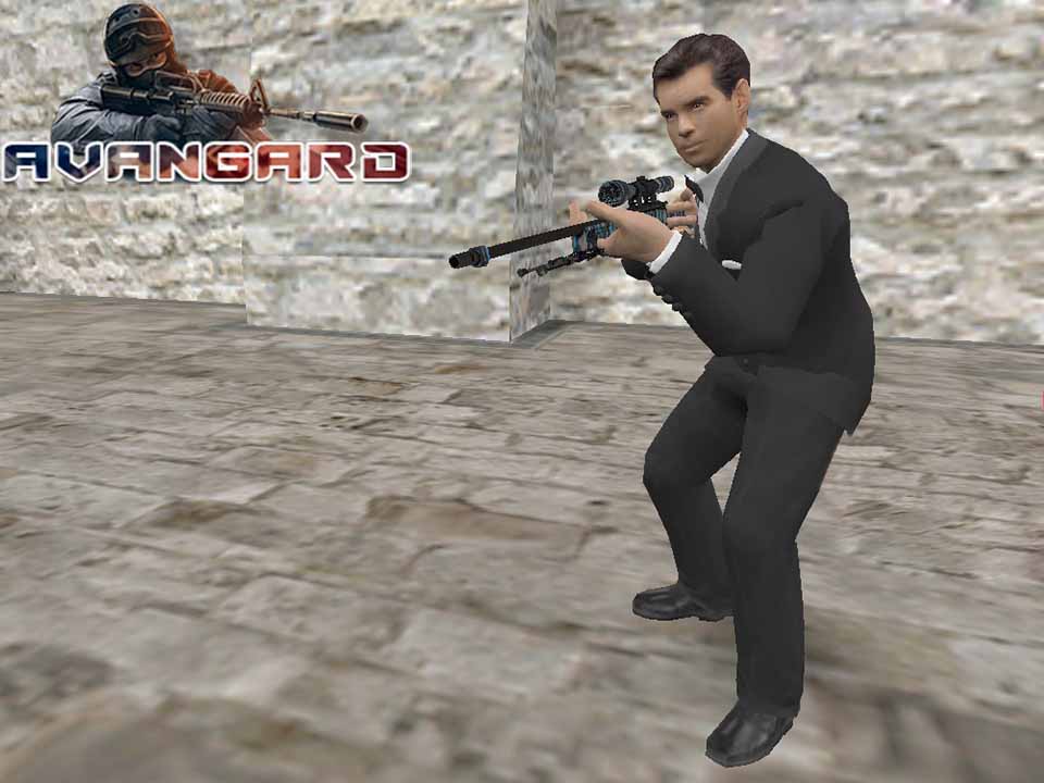 Модель игрока James Bond для CS 1.6