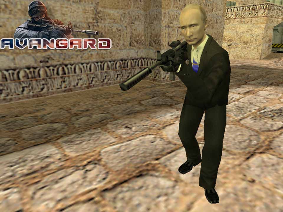 Модель игрока Владимир Путин для CS 1.6