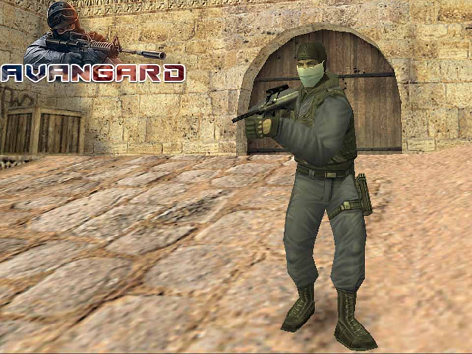Модель игрока Counter-Terrorist COVID19 для CS 1.6