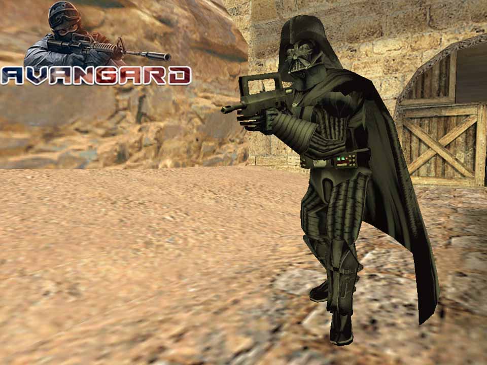 Модель игрока Darth Vader для CS 1.6